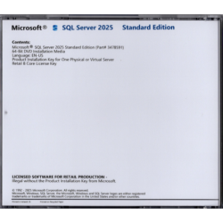 SQL Server 2025 Standard -...