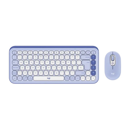 Logitech Pop Icon Lila: Teclado y Mouse