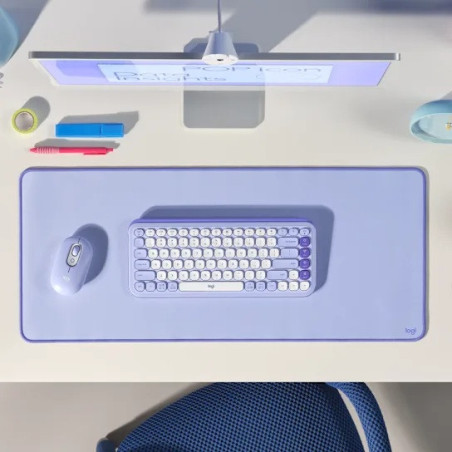 Logitech Pop Icon Lila: Teclado y Mouse