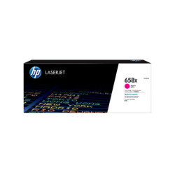 HP 658X High Yield Magenta Original LaserJet Toner Cartridge, 28000 pages, Magenta, 1 pc(s)