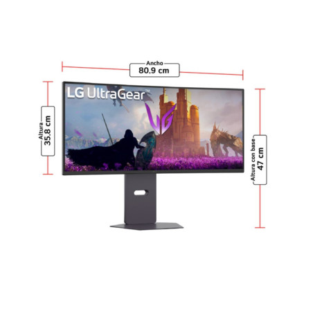 LG UltraWide 34\" Monitor Full HD con Panel VA, 165Hz, 1ms