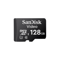 Micro SD Optimizada Para Videovigilancia  128GB  ULTRA SDXC UHS-I CLASS 10 MSD  Sandisk