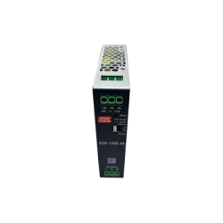 Fuente de poder industrial de 120 W salida 48 VCD entrada 90264 VCA para montaje en riel DIN 1