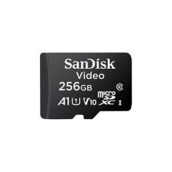 Tarjeta Micro SDXC SanDisk Ultra 256GB Clase 10 UHS-I optimizada para Videovigilancia