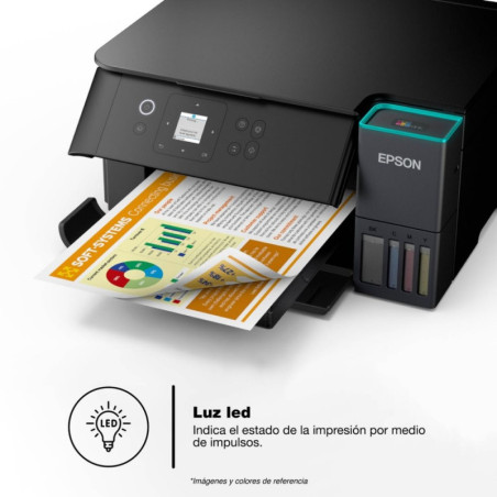 Epson EcoTank L4360 - Impresora Multifuncional Inalámbrica con Tinta de Llenado Automático