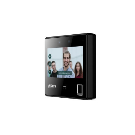 Control de Acceso Pantalla tctil de cristal de 43 pulgadas con resolucin 480272 Cmara de doble lente gran angular de