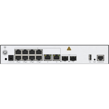 Controladore de APS wireless access controller  Manage APs 256  10 x 10 100 1000BASE-T ports  2 x 10 GE SFP ports
