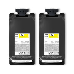 Bolsa De Tinta Epson Amarillo Fluo 1600 ml X2 Unid