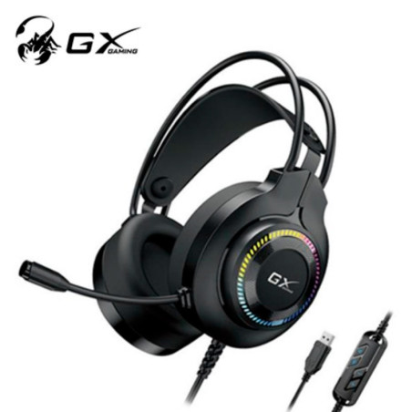 Diadema Gaming Genius rgb usb HS-GX580U