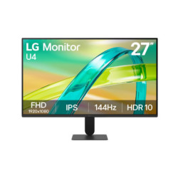 Monitor LG 27 27U411B Full HD 144Hz 5ms Plano HDM