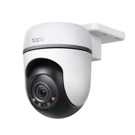 Cámara Seguridad WiFi Exterior PanTilt 2K 360° Visión Nocturna Control Acceso