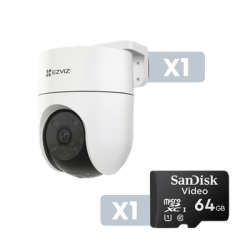 Cmara IP PT Exterior 2 Megapxel  Wi-Fi  Seguimiento Inteligente  Deteccion Inteligente de Humanos  Audio de Dos Va
