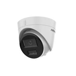 Cámara Turret IP 4MP Dual Light con Micrófono y Protección Antivandálica - Seguridad Exterior