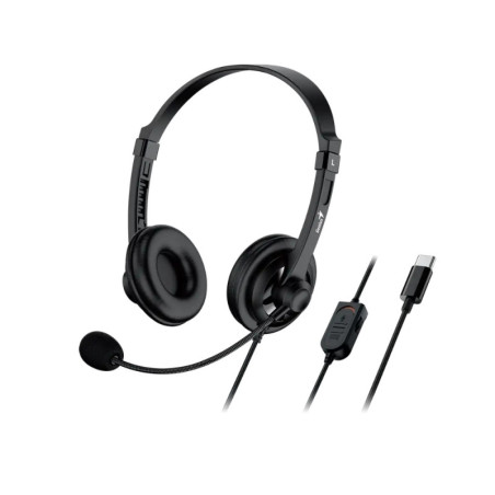 Diadema GENIUS HS-230 USB-C de 2.4 MTS - Comodidad y calidad de sonido