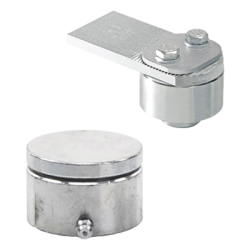 (85G + 87G) Kit de Bisagra Superior con Rodamiento y Placa - COMUNELLO