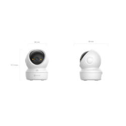 Cmara Wifi PT  4K 8 MP  Lente 4 mm  Deteccin de Formas Humanas con IA  WiFi Doble Banda  Visin Nocturna IR 10 m
