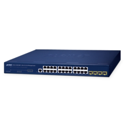 Switch gestionado L2 L4 de 24 puertos Gigabit RJ45 y 4 ranuras SFP 1G 25G montaje en rack 1U