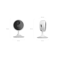 CS-CB1-R100-1K2WF CAMARA CUBO DE BATERIA  1080P  28 mm  IR5M  WIFI  AUDIO 2VIAS MICROSD INTERIOR