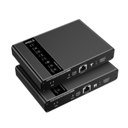 Kit extensor KVM HDMI y USB hasta 70 metros  Resolucin 4K  60 Hz Cat 6 6a y 7  CERO LATENCIA  HDR10  Salida Lo