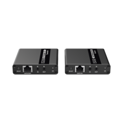 Kit Extensor HDMI para distancias de 70 metros  Soporta resoluciones 640 y 1080P  60 Hz  Cat 6 6a  Cero Latencia  U