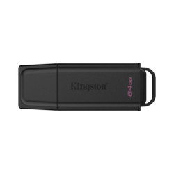 Memoria USB 64GB Portable USB 32 Gen 1 DataTraveler Exodia Black