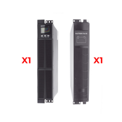 Kit de UPS EPCOM POWERLINE de 3KVA  2700W  Incluye Banco de Batera externo EPU6BAT