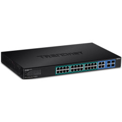 EL SWITCH GIGABIT WEB SMART POE DE 28 PUERTOS OFRECE UNA FUNCIONALIDAD DE ADMINISTRACIN AVANZADA CON CAPACIDAD DE CONMUTACI
