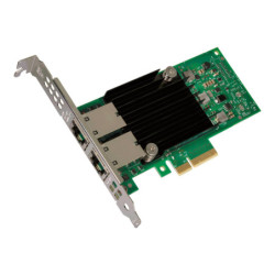TARJETA DE RED PCIe 30 X4 MULTI-SPEED 10G 5G 25G 1G LAN DUAL RJ45 INTEL X550-T2 LP Garanta 3 Aos