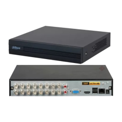 DVR de 16 Canales de 5 Megapxeles Lite WizSense H265 2 Bahas de Discos Duros 16 Ch HDCVI 8 Canales IP Hasta 24