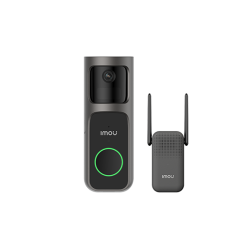IMOU TIMBRE DOORBELL KIT 3MP 2K WIFI H265H264 RELACIN DE ASPECTO 43 VISIN AMPLIA 166D FOV LENTE LENTE PANORMI