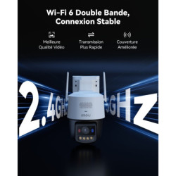 TITAN PRO 6MP PoE TITAN PRO 6MP PoE IP WIFI LENTE DE 36MM NIGHT VISIN 30 MTS SD 512GB AIGO PLAY 2 LUCES DE ADVERTENCI