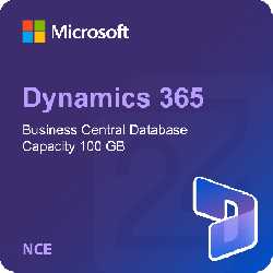Dynamics 365 Business Central Database Capacity 100GB