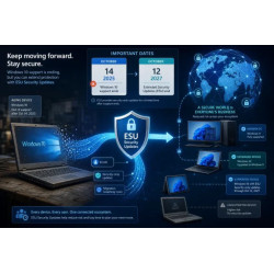 With the purchase of Extended Security Updates ESU you will receive Critical security updates for up to three years past the