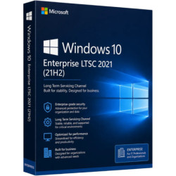 Windows 10 Enterprise LTSC 2021 builds on Windows 10 Pro version 21H2 adding premium features designed to address the needs of
