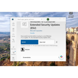 With the purchase of Extended Security Updates ESU you will receive Critical security updates for up to three years past the