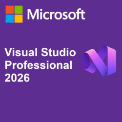 Visual Studio Professional 2026 is a stand-alone integrated development environment software with perpetual use rights included