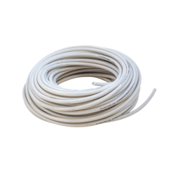 Cable doble aislado de alta durabilidad para cercas electrificadas Bobina con 25 mts Cable doble aislado de alta durabilidad para cercas electrificadas Bobina con 25 mts