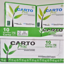 Resmas 75 gr tamaño Carta...