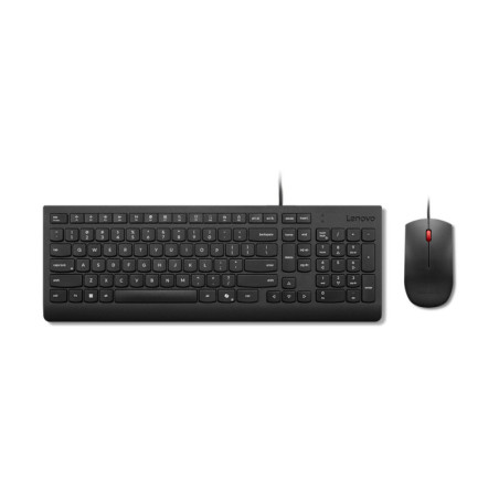 Combo Teclado y Ratón Lenovo Essential en Negro - SKU 4X31R64424
