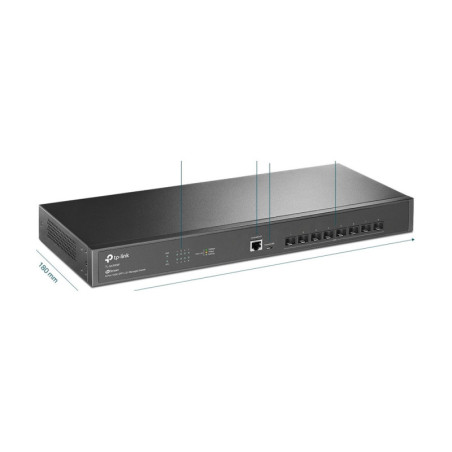 Switch Fibra Óptica TPLINKSMB Omada SX3008F – 8 Puertos SFP+ 10G