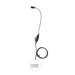 Micrófono de 1 cable serie LOC para Hytera PD606 / X1p / X1e / Z1p Micrófono de 1 cable serie LOC para Hytera PD606 / X1p / X1e / Z1p
