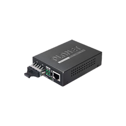 Convertidor de medios 1000 Mbps UTP/fibra óptica Mono-Modo hasta 10 Km, conector SC