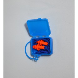 Protector Auditivo Siliconado Naranja/Azul Armadura A2058 Protector Auditivo Siliconado Naranja/Azul Armadura A2058