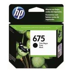 CARTUCHO HP NEGRO 675 OFFICEJET 4000 4400 4575 600 PAG CARTUCHO HP NEGRO 675 OFFICEJET 4000 4400 4575 600 PAG