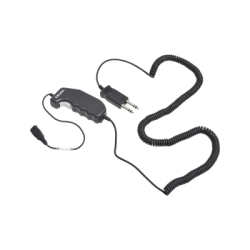 Cable adaptador con PTT y desconexión rápida para diadema de despacho Telex Cable adaptador con PTT y desconexión rápida para diadema de despacho Telex