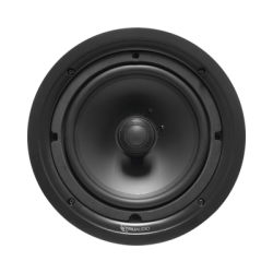 Phantom Series Altavoz de techo de 2 vías, woofer de polietileno inyectado de 8in, tweeter giratorio 1in, 5-120 watts, 8 Ohms Phantom Series Altavoz de techo de 2 vías, woofer de polietileno inyectado de 8in, tweeter giratorio 1in, 5-120 watts, 8 Ohms