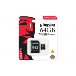 Tarjeta Micro SD Class 10 Canvas Select 80MB de 64GB Tarjeta Micro SD Class 10 Canvas Select 80MB de 64GB