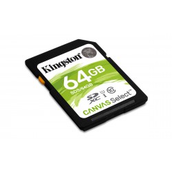 Tarjeta SD 64GB Canvas Selec Class 10 80MB/seg (lectura) Tarjeta SD 64GB Canvas Selec Class 10 80MB/seg (lectura)
