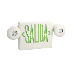 Letrero LED de SALIDA con Luz de Emergencia/Montaje Universal (pared, lateral o Techo)/Batería de Respaldo Incluida Letrero LED de SALIDA con Luz de Emergencia/Montaje Universal (pared, lateral o Techo)/Batería de Respaldo Incluida