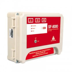 Energizador Robusto para cerca eléctrica de 1.0 Joules de energía, 4.5W de consumo y Soporta baterías de 7Ah. Energizador Robusto para cerca eléctrica de 1.0 Joules de energía, 4.5W de consumo y Soporta baterías de 7Ah.
